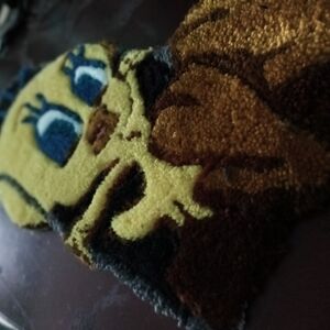 Tweety Bird Rug with Brown and Yellow Design